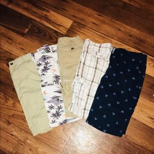 5 pair boys shorts bundle! Old Navy, Red Camel etc